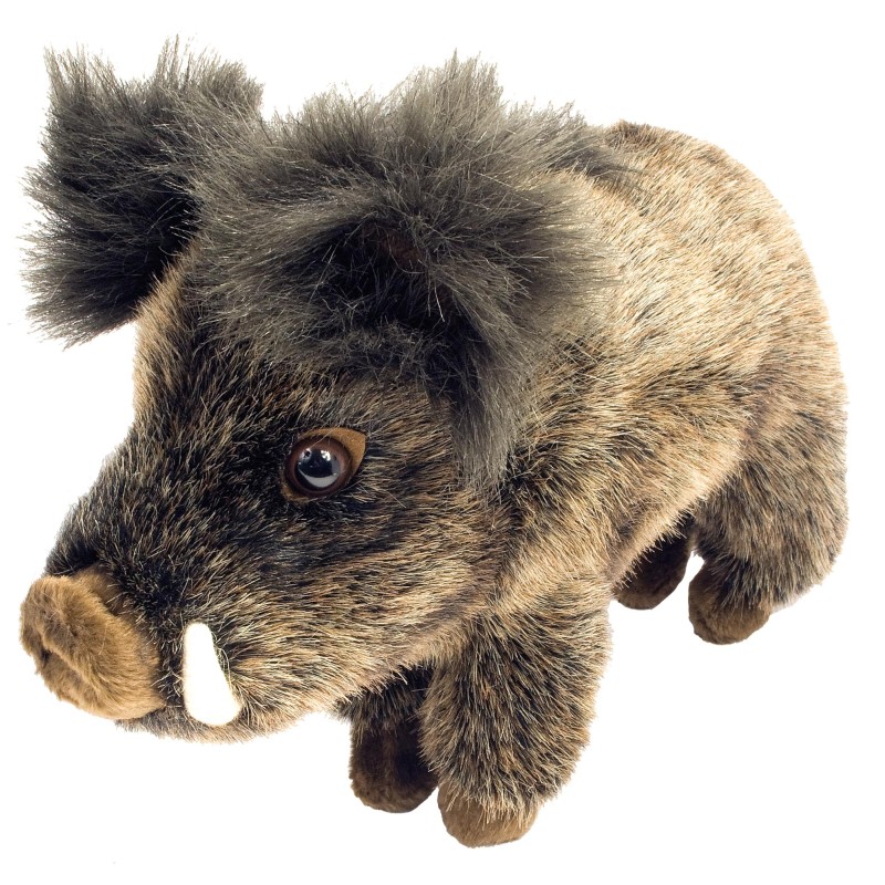 PELUCHE SANGLIER 18CM