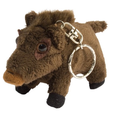 PORTE CLES PELUCHE SANGLIER